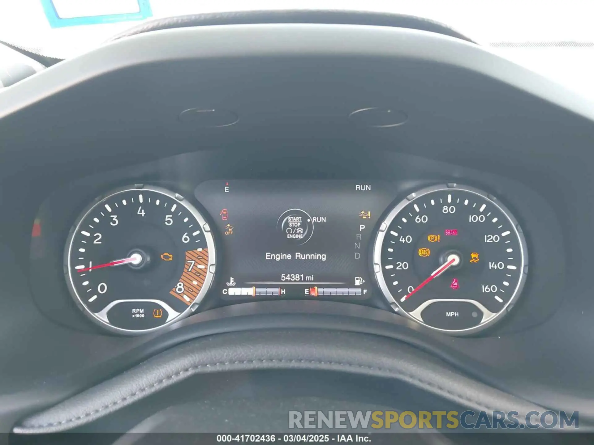 7 Photograph of a damaged car ZACNJCBB0MPM98300 JEEP RENEGADE 2021
