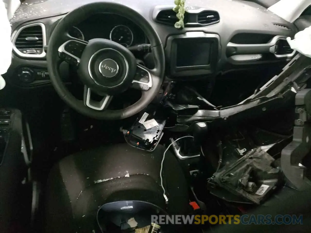 8 Photograph of a damaged car ZACNJCBB0MPN09215 JEEP RENEGADE 2021