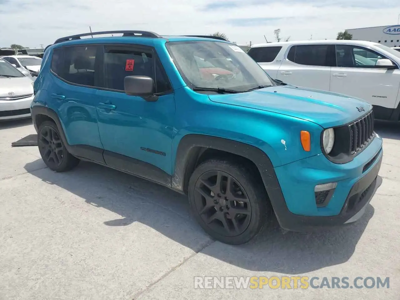 4 Photograph of a damaged car ZACNJCBB0MPN10266 JEEP RENEGADE 2021
