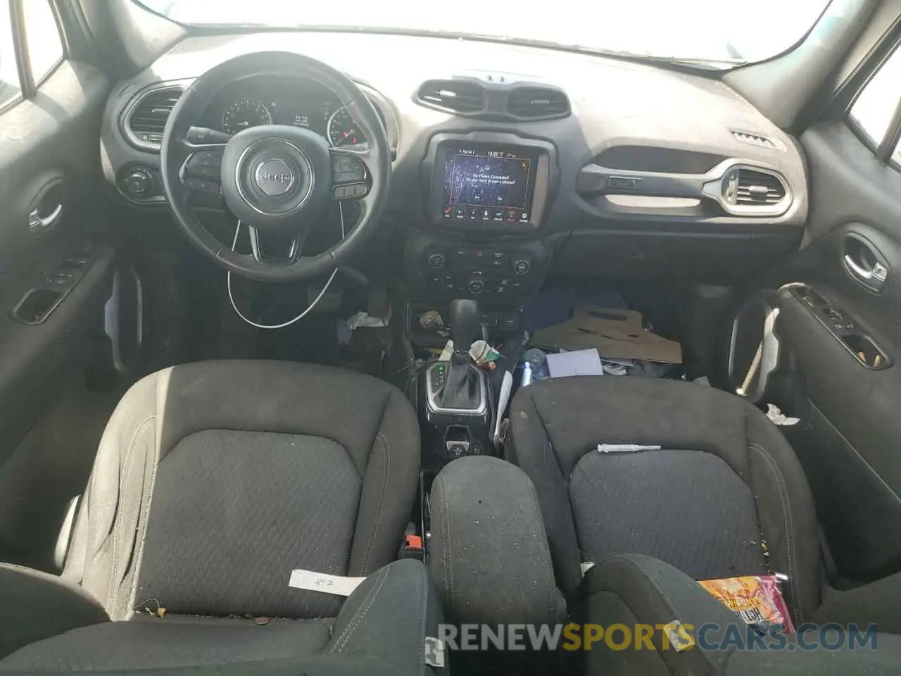 8 Photograph of a damaged car ZACNJCBB0MPN10266 JEEP RENEGADE 2021