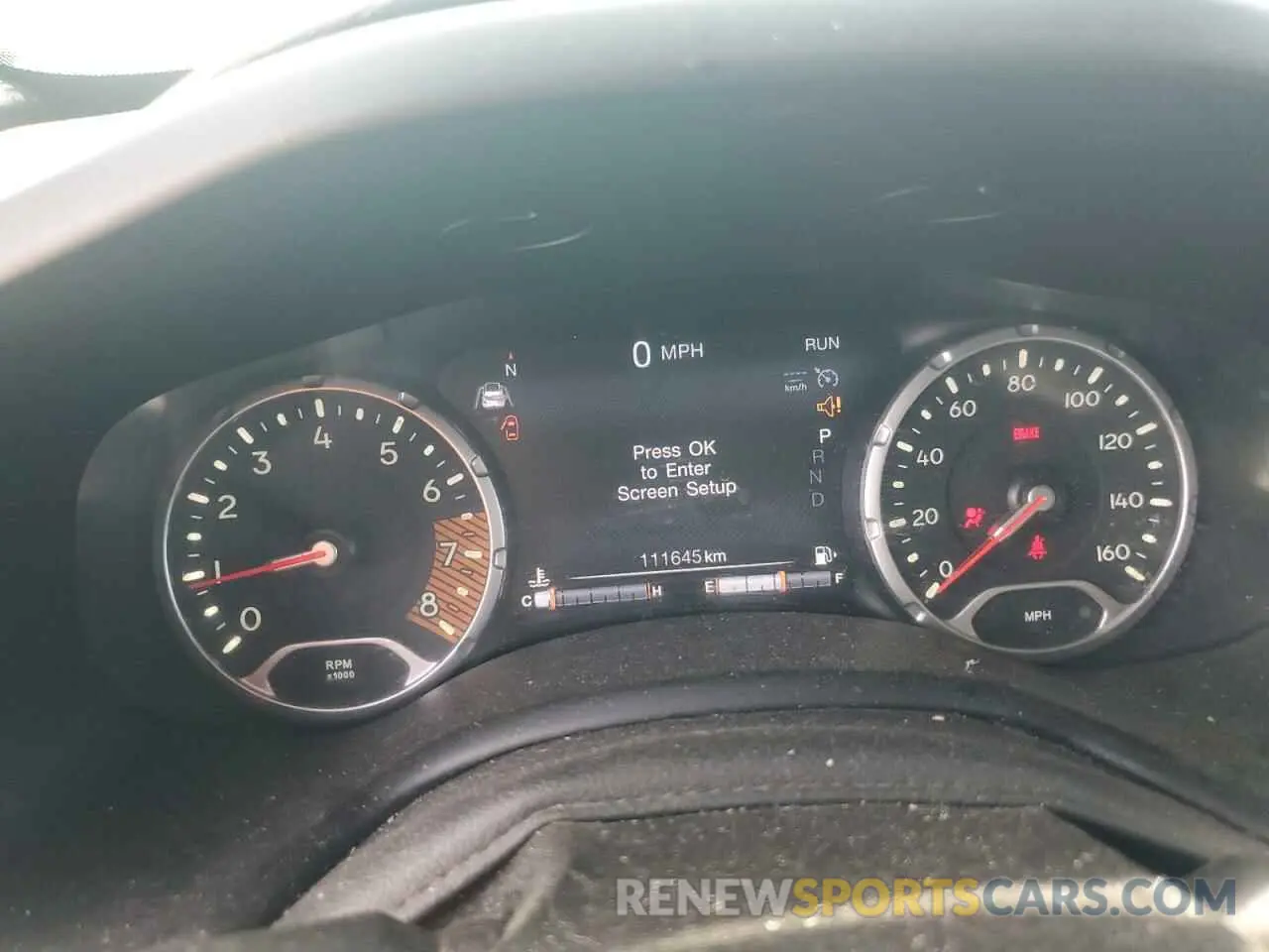 9 Photograph of a damaged car ZACNJCBB0MPN10266 JEEP RENEGADE 2021