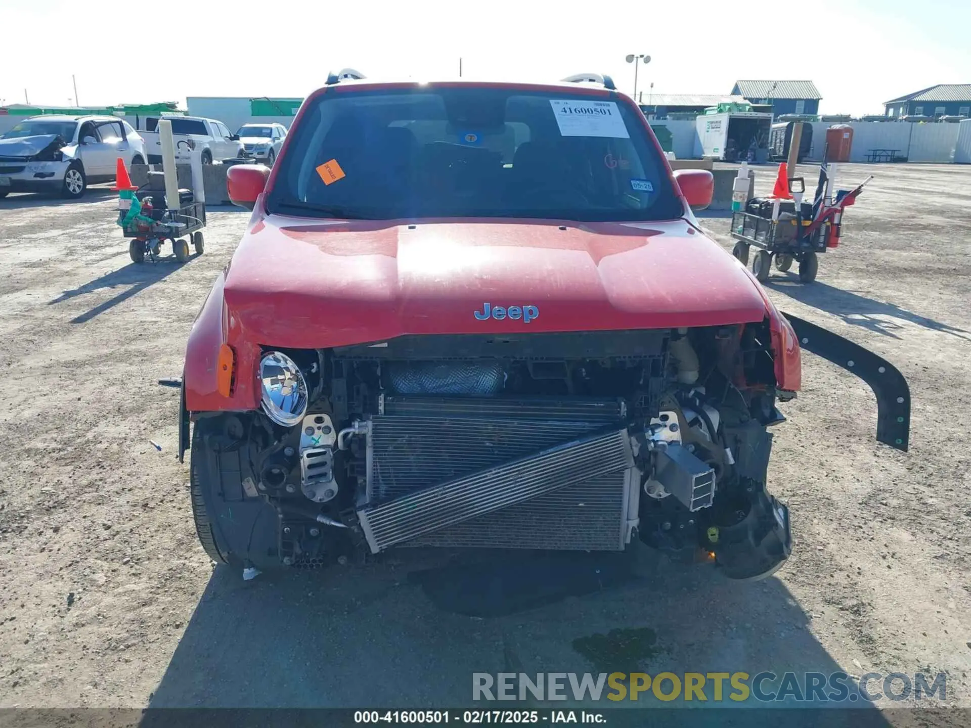 13 Photograph of a damaged car ZACNJCBB1MPM23962 JEEP RENEGADE 2021
