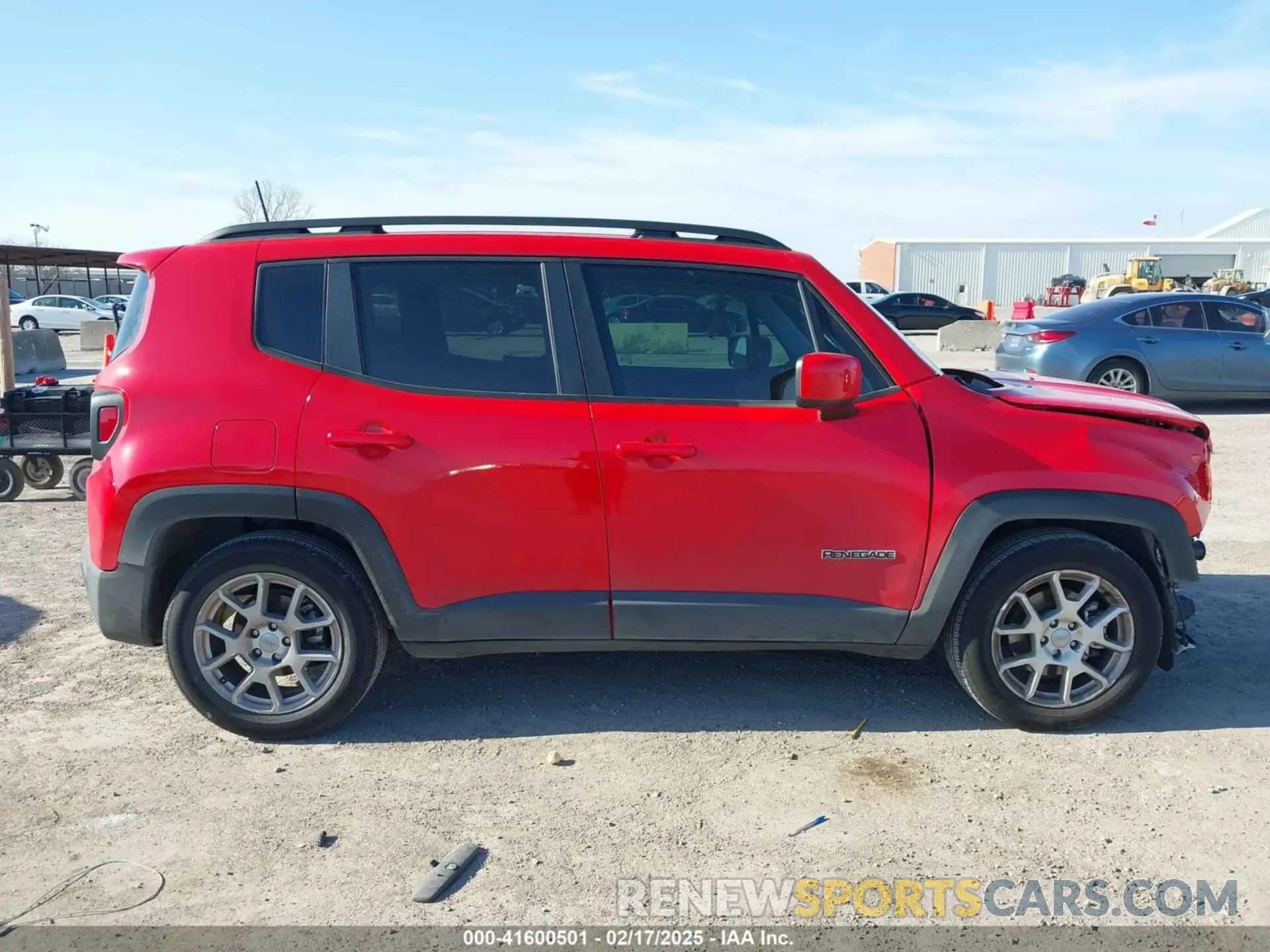 14 Photograph of a damaged car ZACNJCBB1MPM23962 JEEP RENEGADE 2021