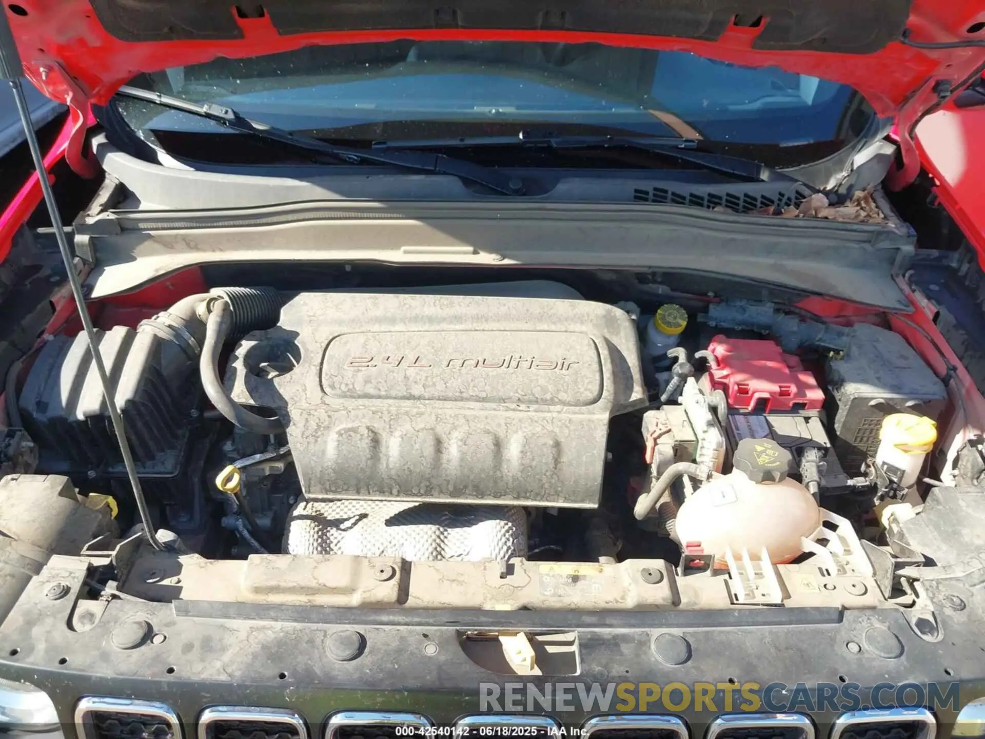 10 Photograph of a damaged car ZACNJCBB1MPM25582 JEEP RENEGADE 2021