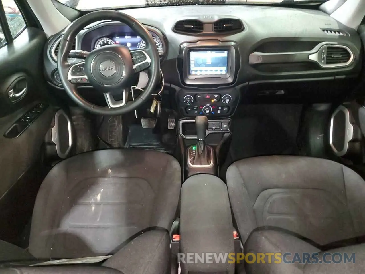 8 Photograph of a damaged car ZACNJCBB1MPM33889 JEEP RENEGADE 2021