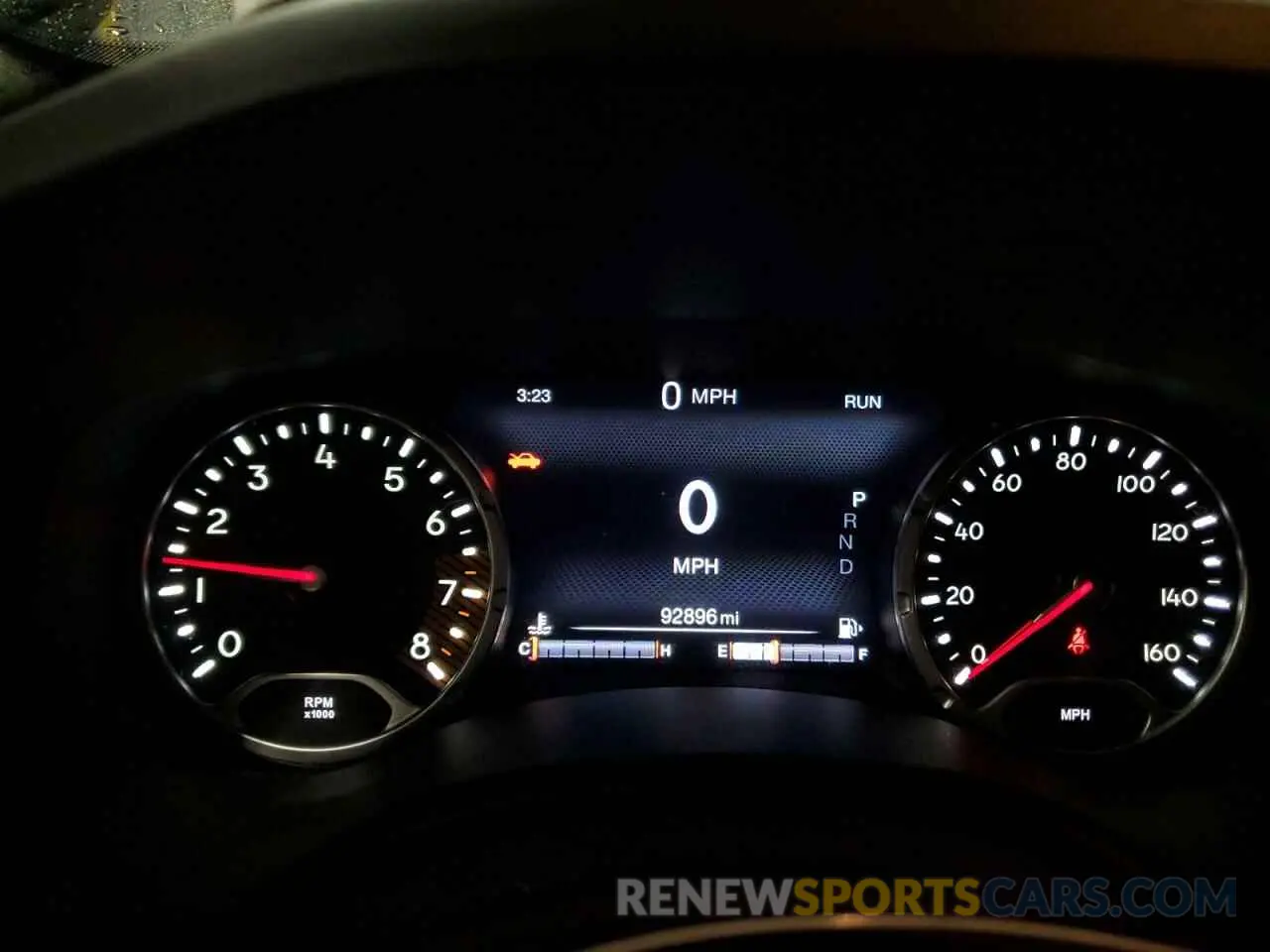 9 Photograph of a damaged car ZACNJCBB1MPM33889 JEEP RENEGADE 2021