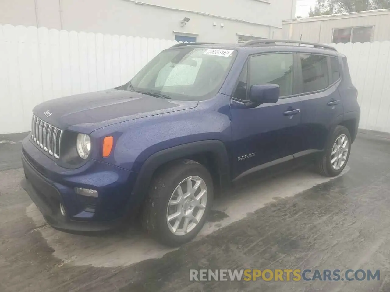 1 Photograph of a damaged car ZACNJCBB3MPM32789 JEEP RENEGADE 2021
