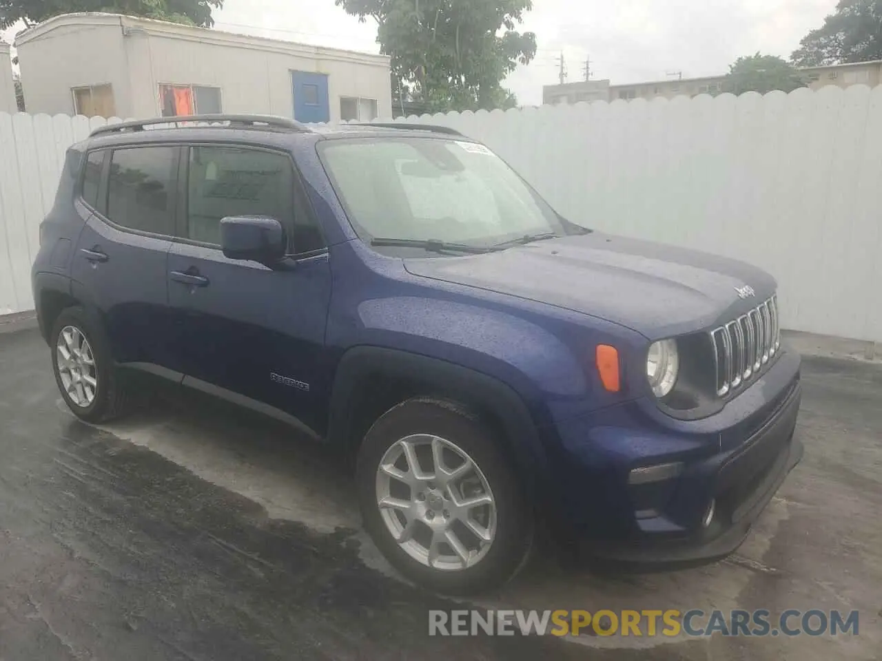 4 Photograph of a damaged car ZACNJCBB3MPM32789 JEEP RENEGADE 2021