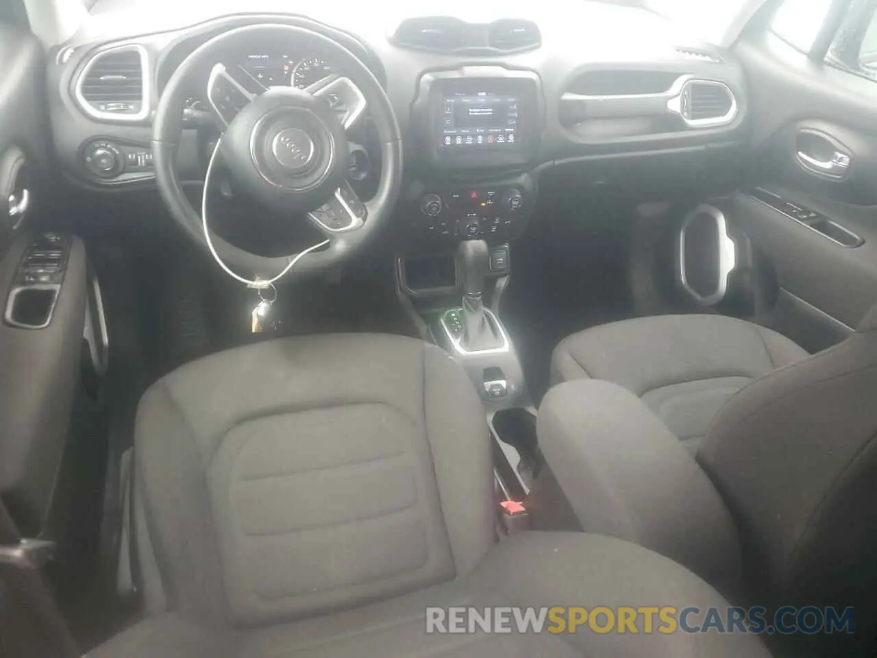 8 Photograph of a damaged car ZACNJCBB3MPM32789 JEEP RENEGADE 2021