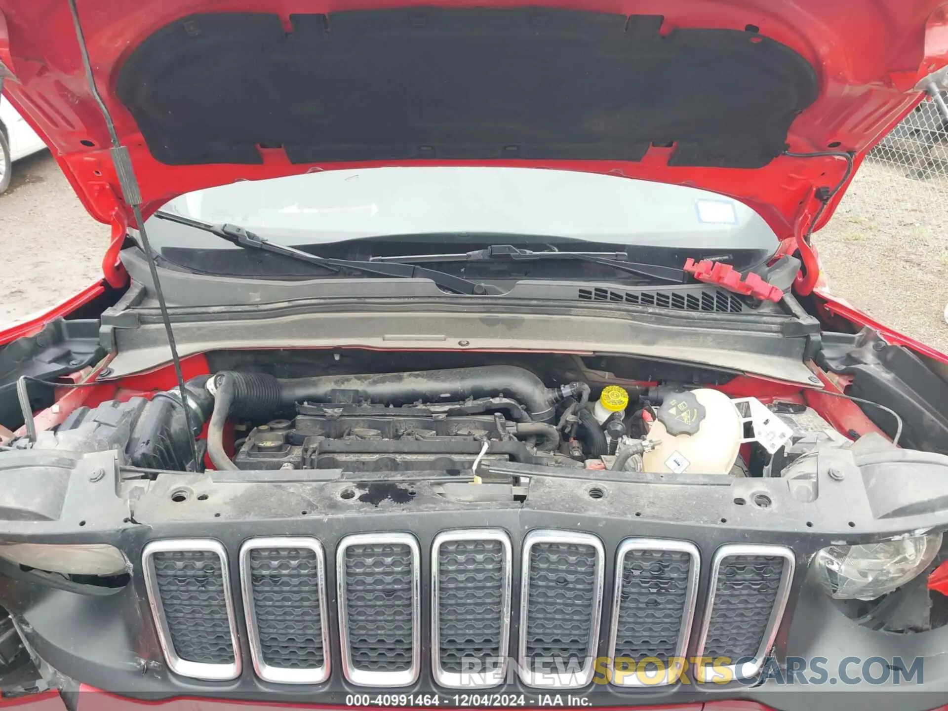 10 Photograph of a damaged car ZACNJCBB4MPN10965 JEEP RENEGADE 2021