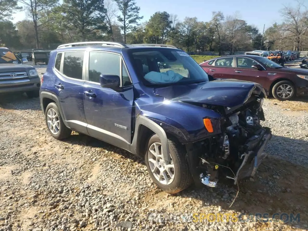4 Photograph of a damaged car ZACNJCBB4MPN30648 JEEP RENEGADE 2021