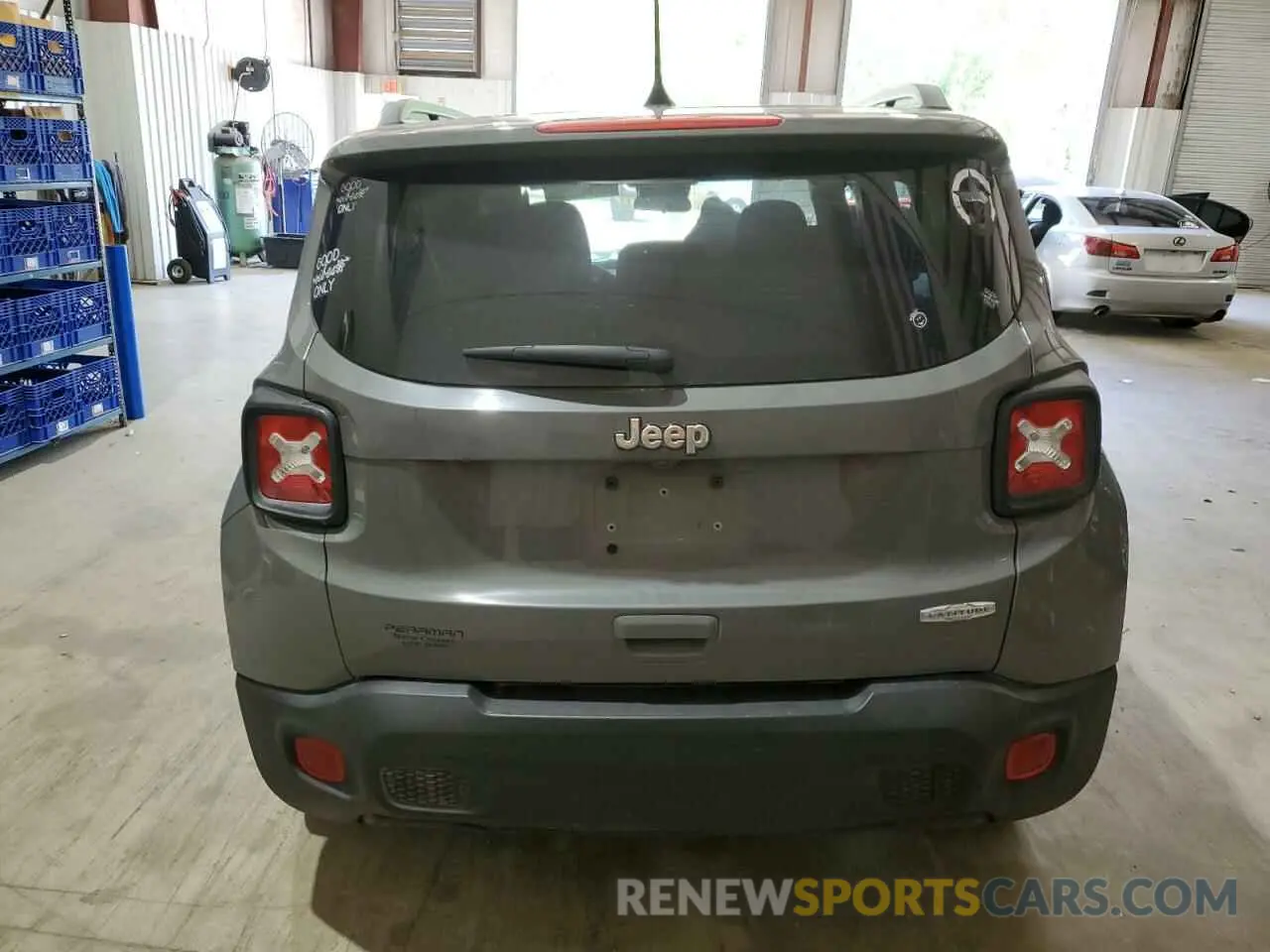 6 Photograph of a damaged car ZACNJCBB5MPM22314 JEEP RENEGADE 2021