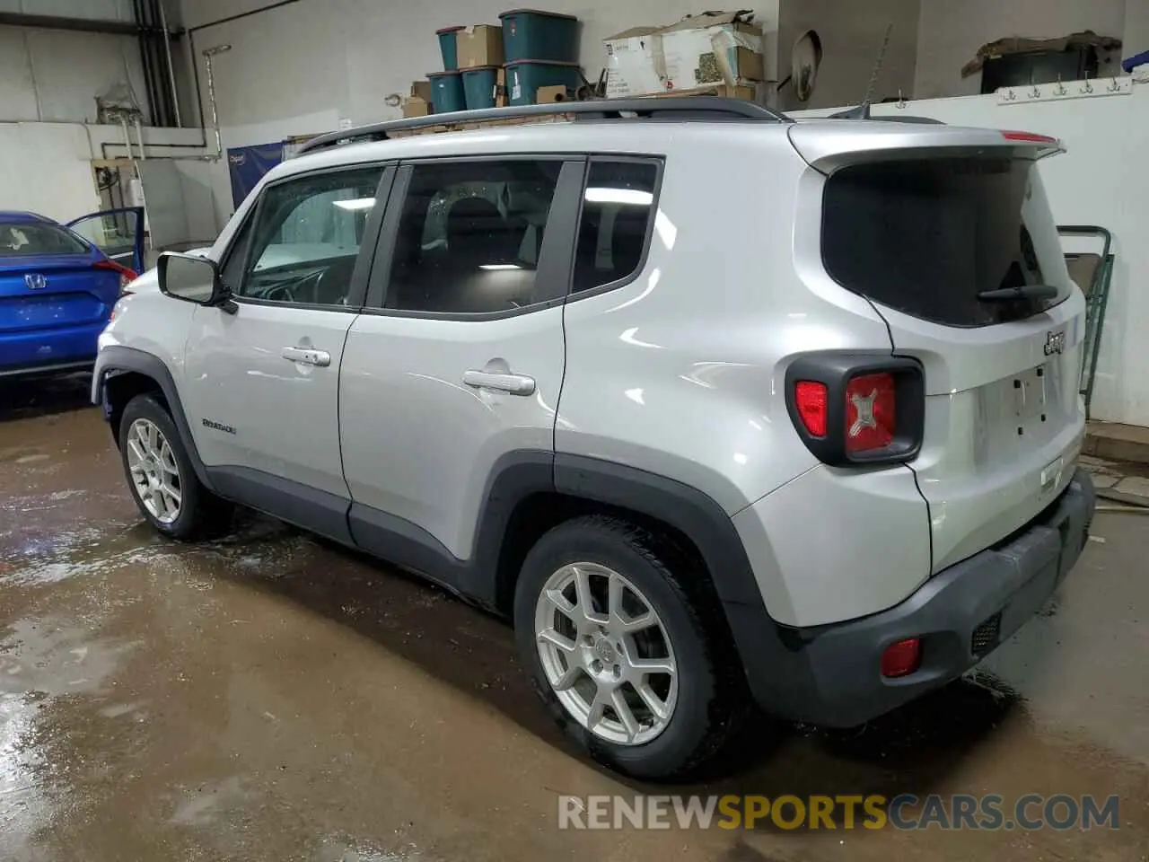 2 Photograph of a damaged car ZACNJCBB5MPM26766 JEEP RENEGADE 2021