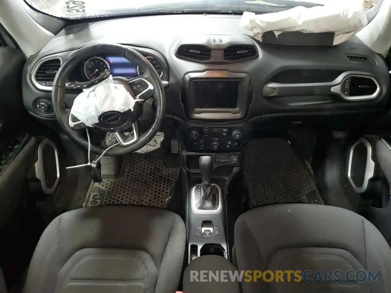 8 Photograph of a damaged car ZACNJCBB5MPM26766 JEEP RENEGADE 2021