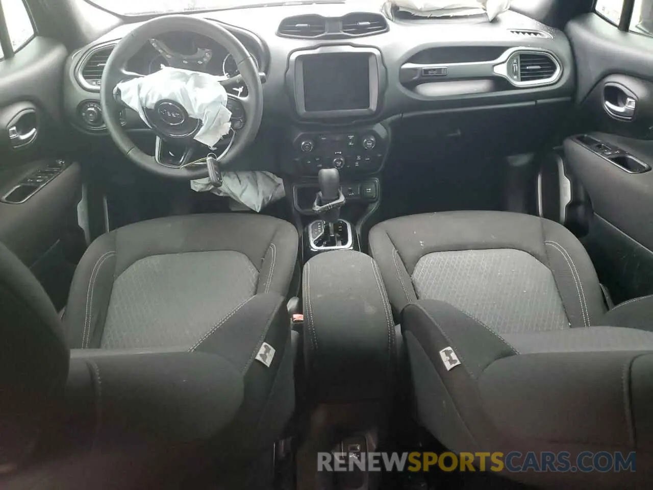 8 Photograph of a damaged car ZACNJCBB5MPM53742 JEEP RENEGADE 2021