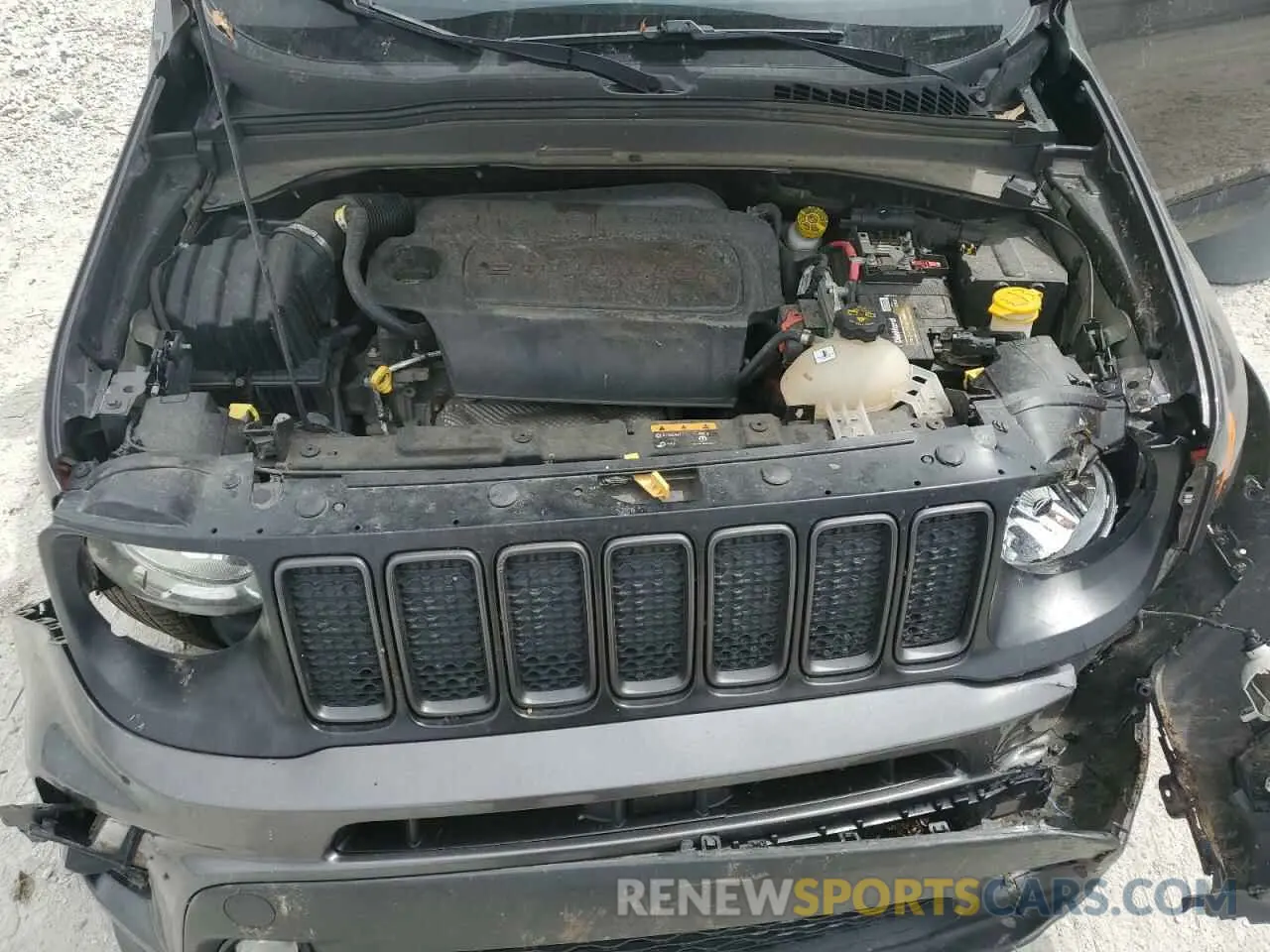 11 Photograph of a damaged car ZACNJCBB6MPM51174 JEEP RENEGADE 2021