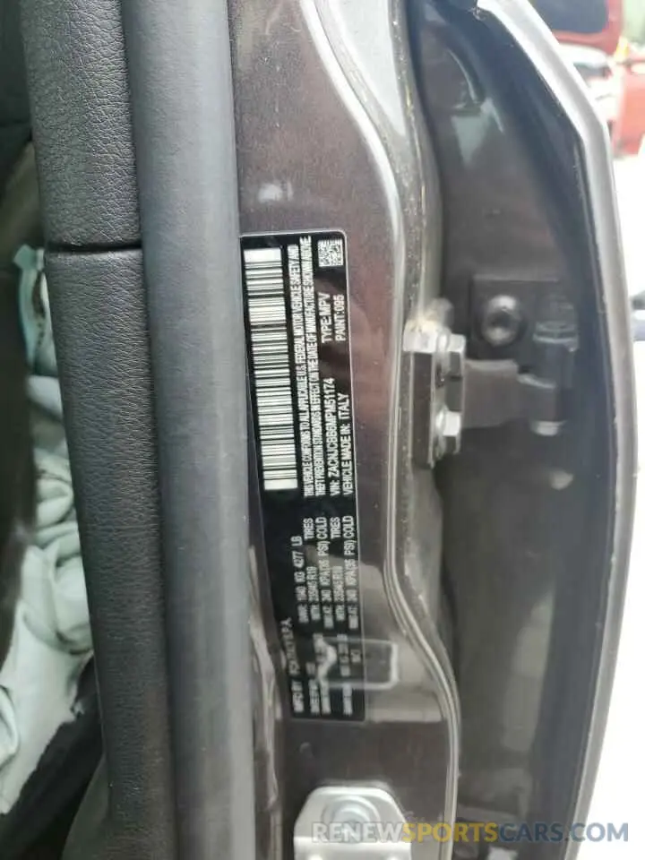 13 Photograph of a damaged car ZACNJCBB6MPM51174 JEEP RENEGADE 2021