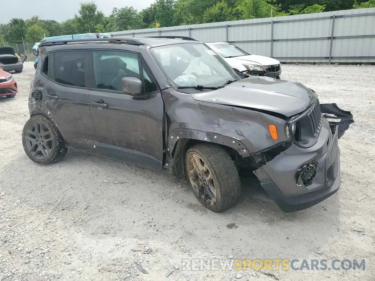 4 Photograph of a damaged car ZACNJCBB6MPM51174 JEEP RENEGADE 2021
