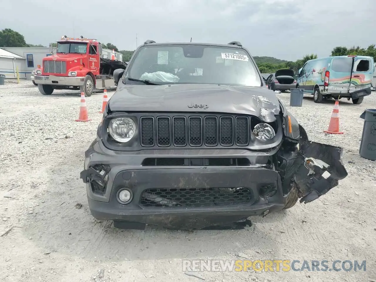 5 Photograph of a damaged car ZACNJCBB6MPM51174 JEEP RENEGADE 2021