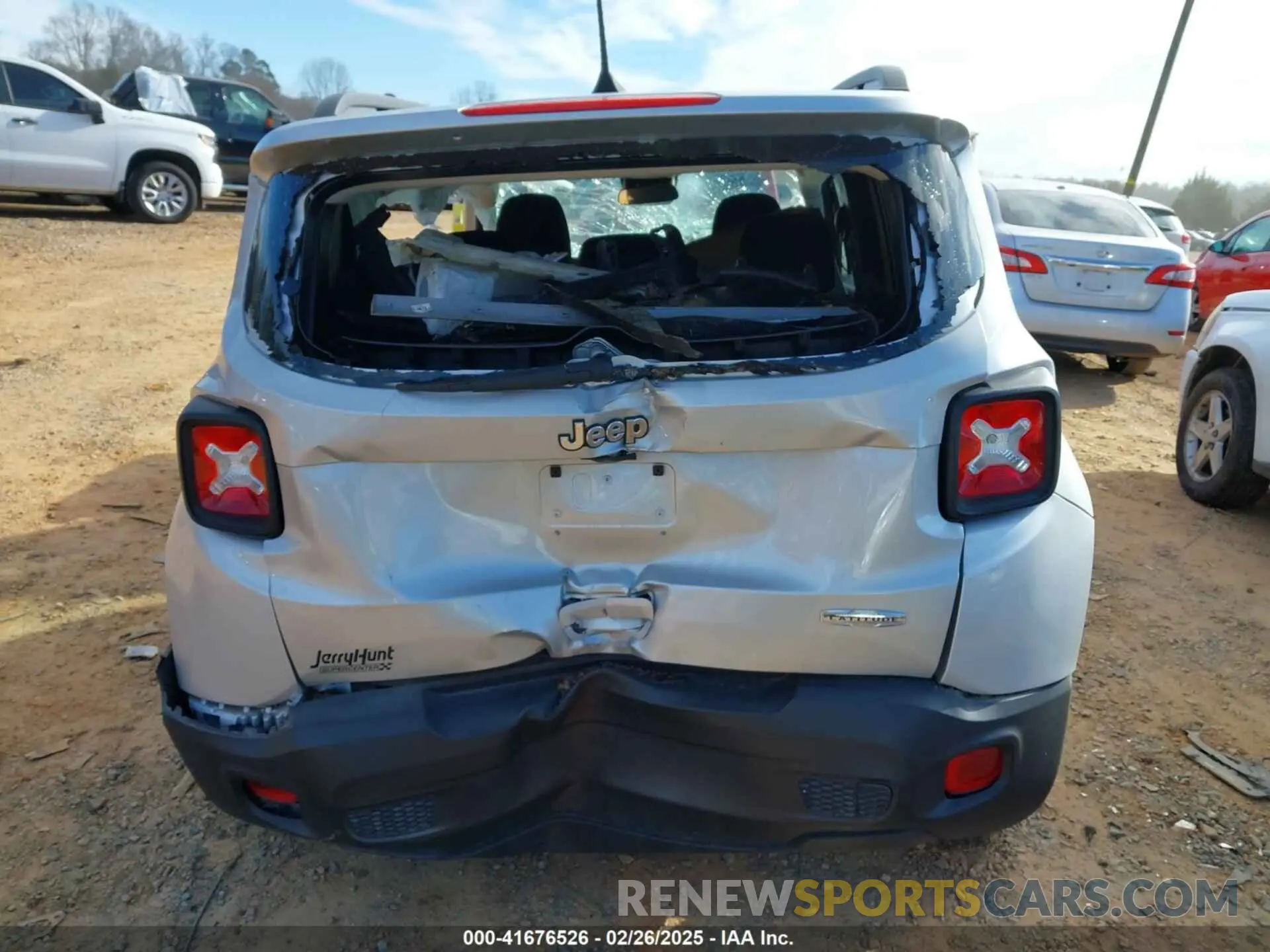 16 Photograph of a damaged car ZACNJCBB6MPM80996 JEEP RENEGADE 2021