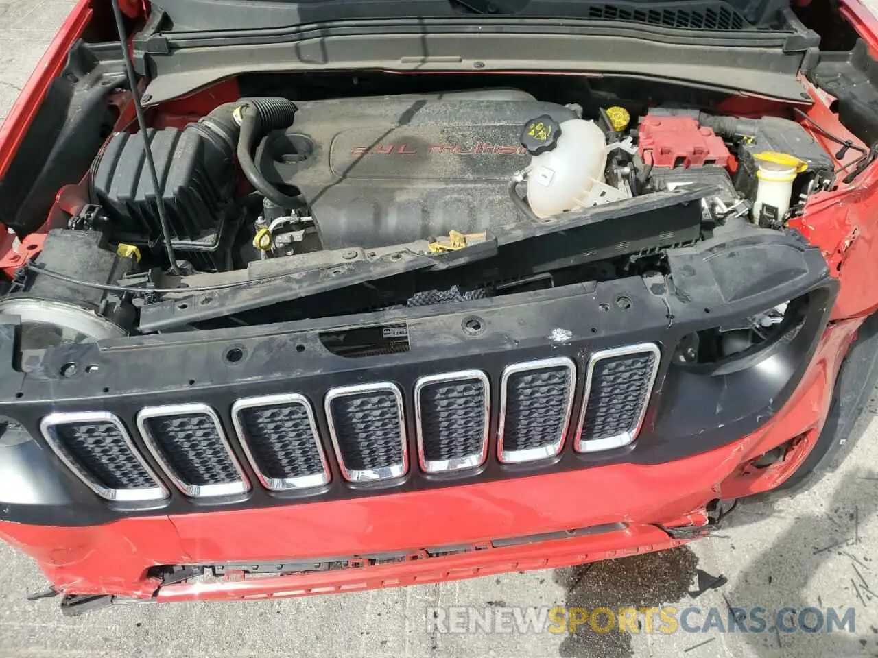 12 Photograph of a damaged car ZACNJCBB7MPM58036 JEEP RENEGADE 2021