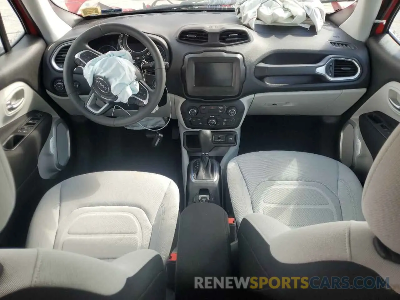 8 Photograph of a damaged car ZACNJCBB7MPM58036 JEEP RENEGADE 2021