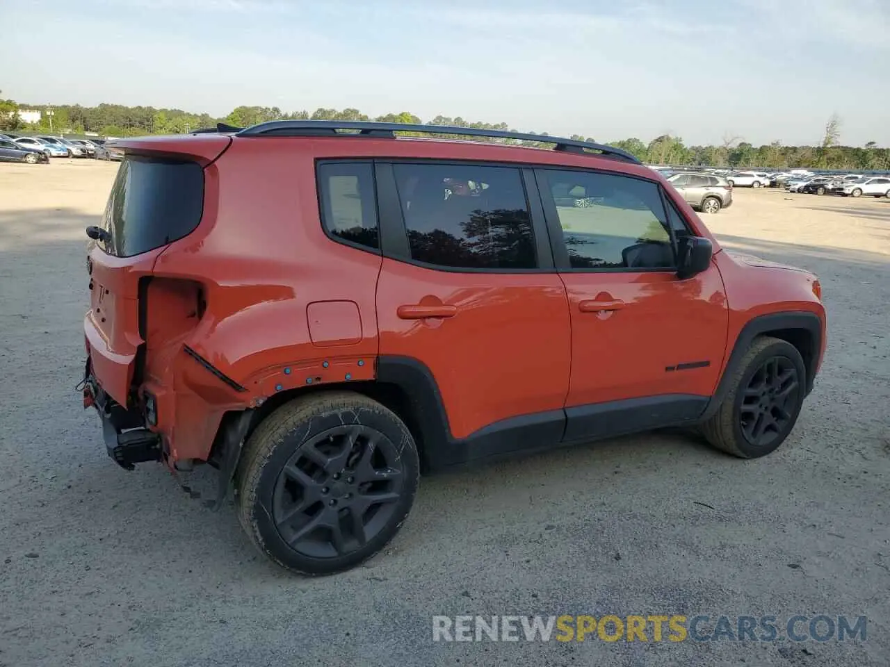 3 Photograph of a damaged car ZACNJCBB7MPM98200 JEEP RENEGADE 2021