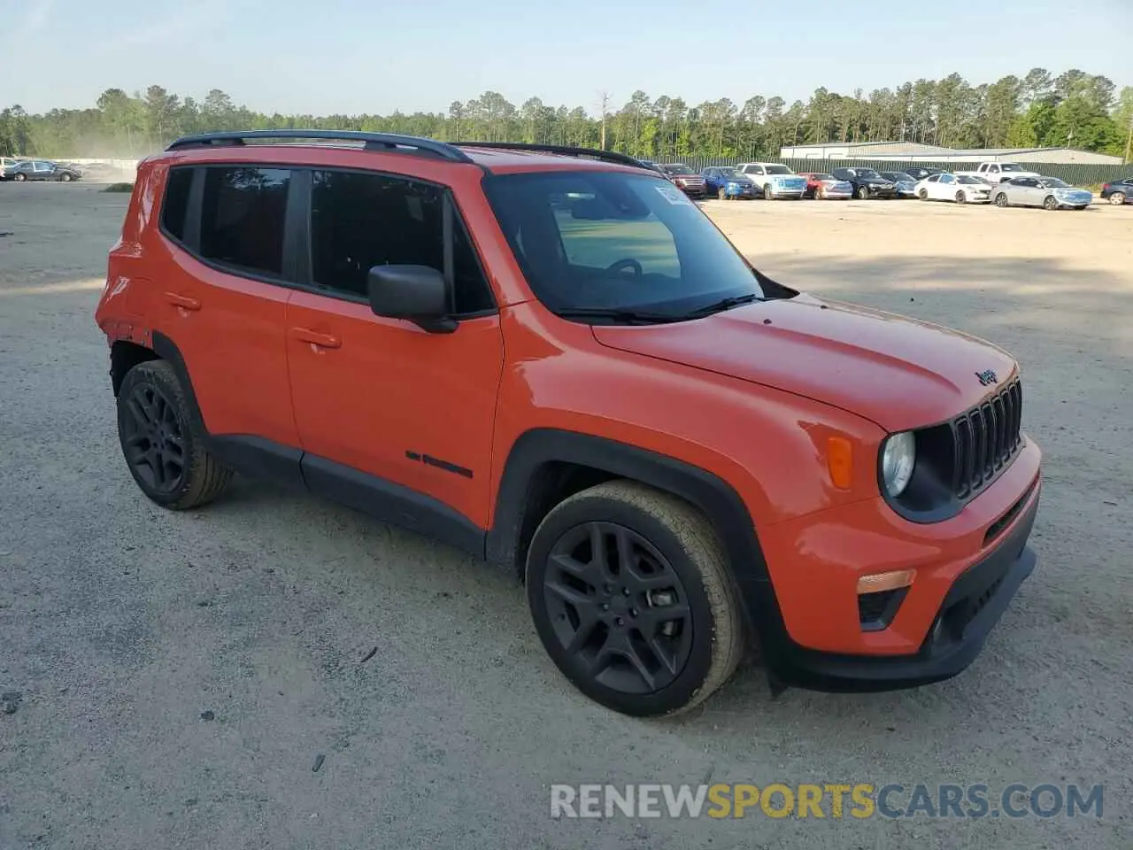 4 Photograph of a damaged car ZACNJCBB7MPM98200 JEEP RENEGADE 2021
