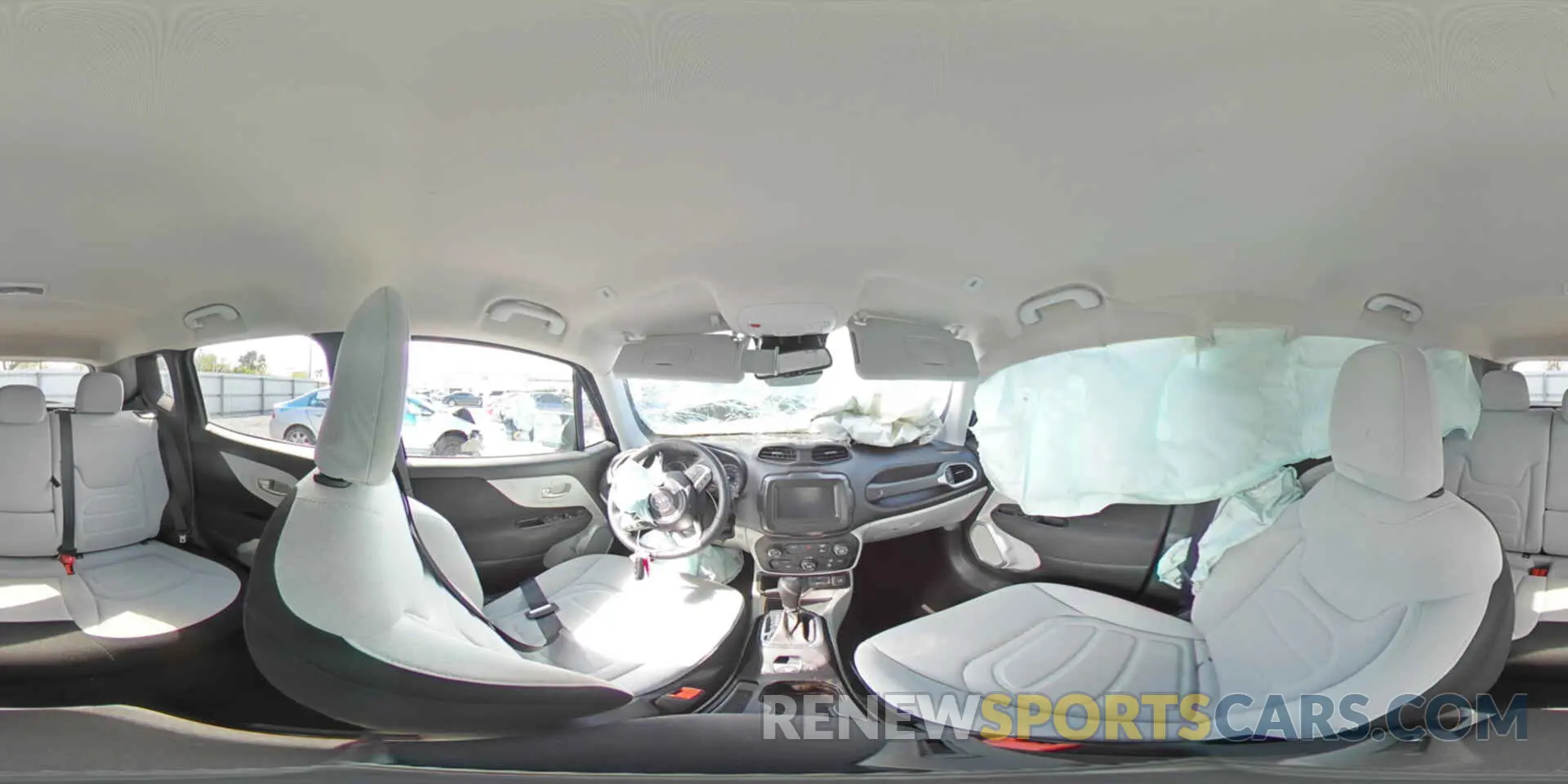 14 Photograph of a damaged car ZACNJCBB7MPN16291 JEEP RENEGADE 2021