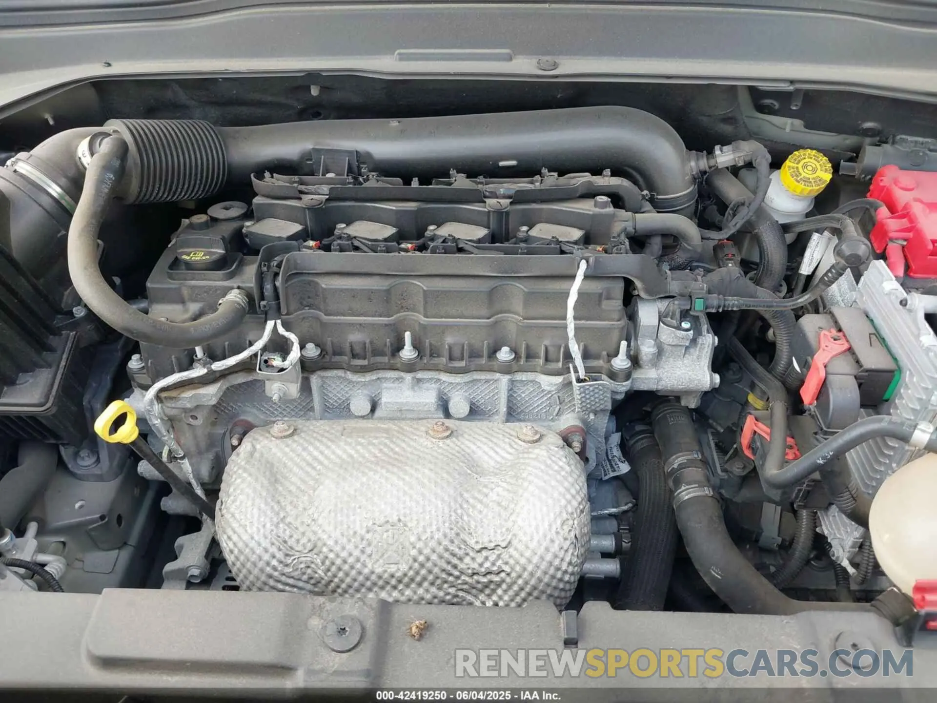 10 Photograph of a damaged car ZACNJCBB7MPN16582 JEEP RENEGADE 2021