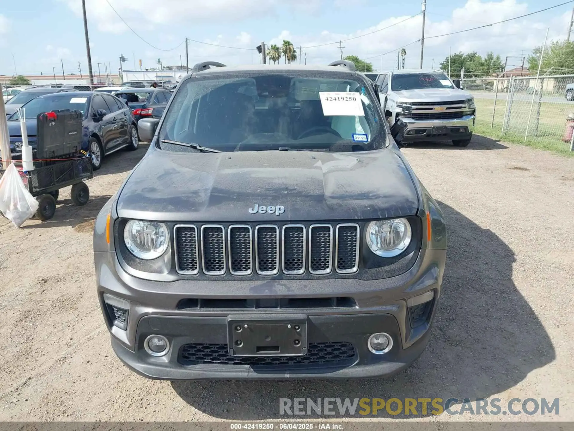 12 Photograph of a damaged car ZACNJCBB7MPN16582 JEEP RENEGADE 2021
