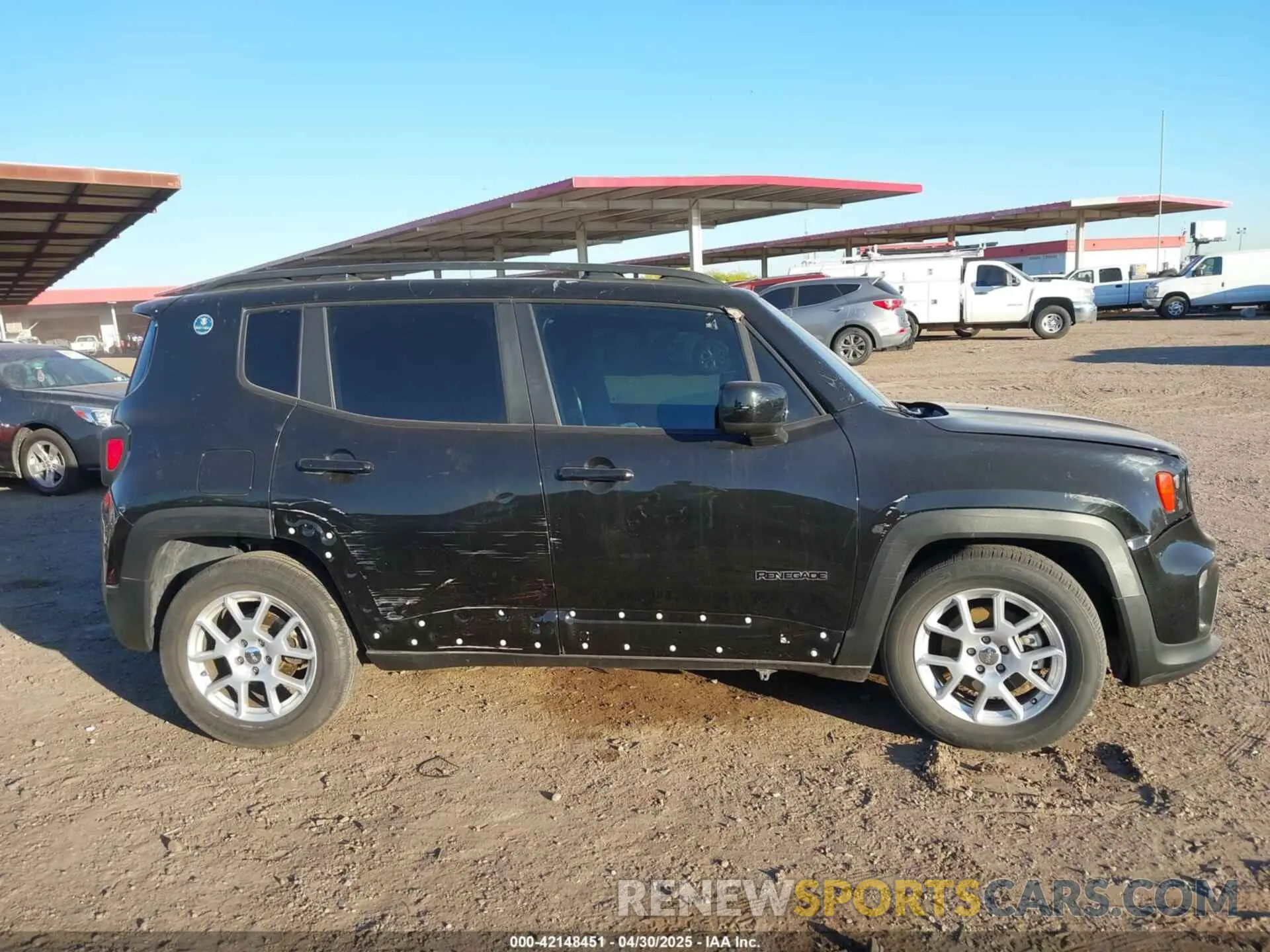 12 Photograph of a damaged car ZACNJCBB7MPN23127 JEEP RENEGADE 2021