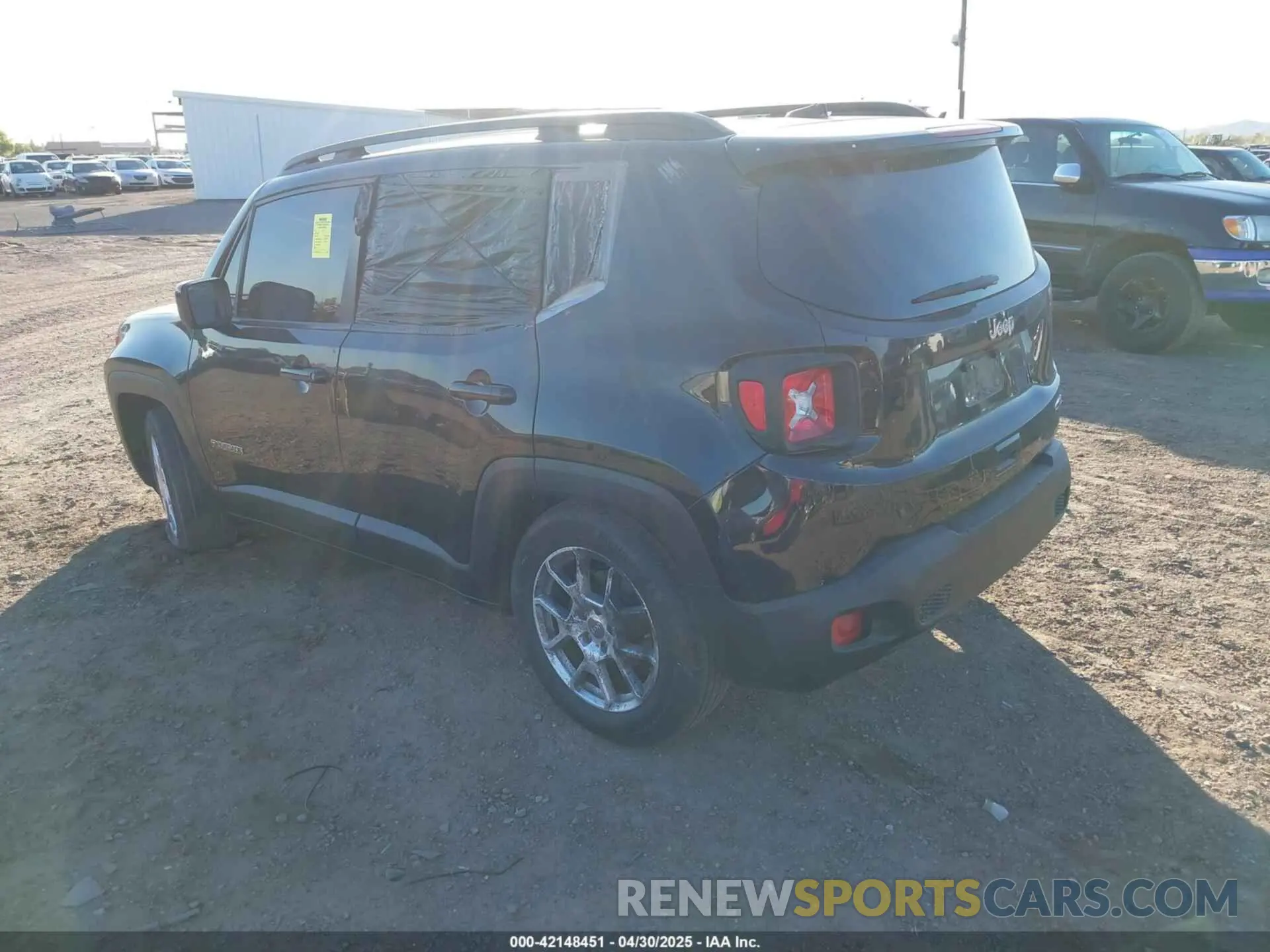 3 Photograph of a damaged car ZACNJCBB7MPN23127 JEEP RENEGADE 2021