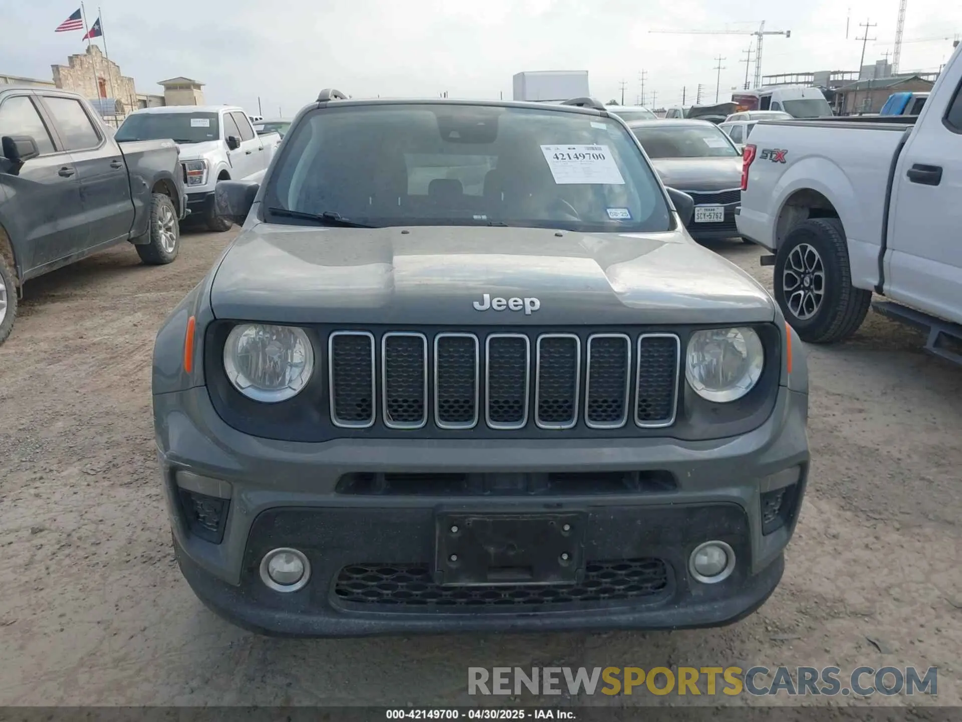11 Photograph of a damaged car ZACNJCBB7MPN27999 JEEP RENEGADE 2021