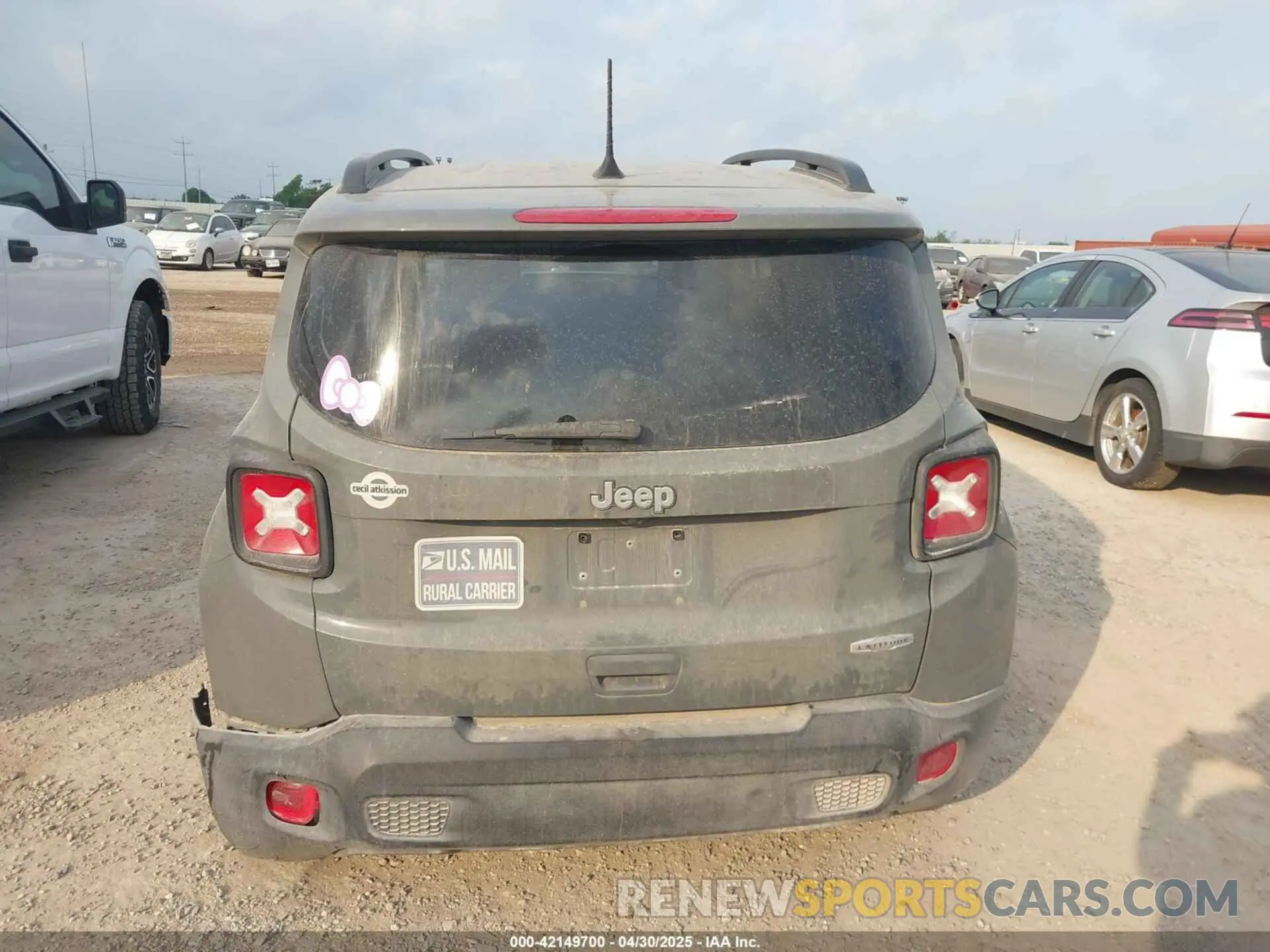 15 Photograph of a damaged car ZACNJCBB7MPN27999 JEEP RENEGADE 2021