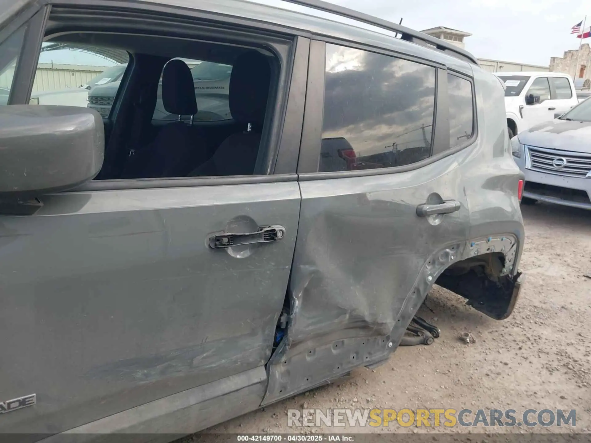 6 Photograph of a damaged car ZACNJCBB7MPN27999 JEEP RENEGADE 2021