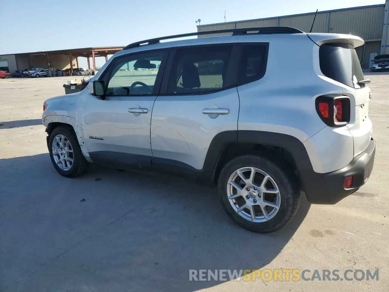2 Photograph of a damaged car ZACNJCBB7MPN28103 JEEP RENEGADE 2021