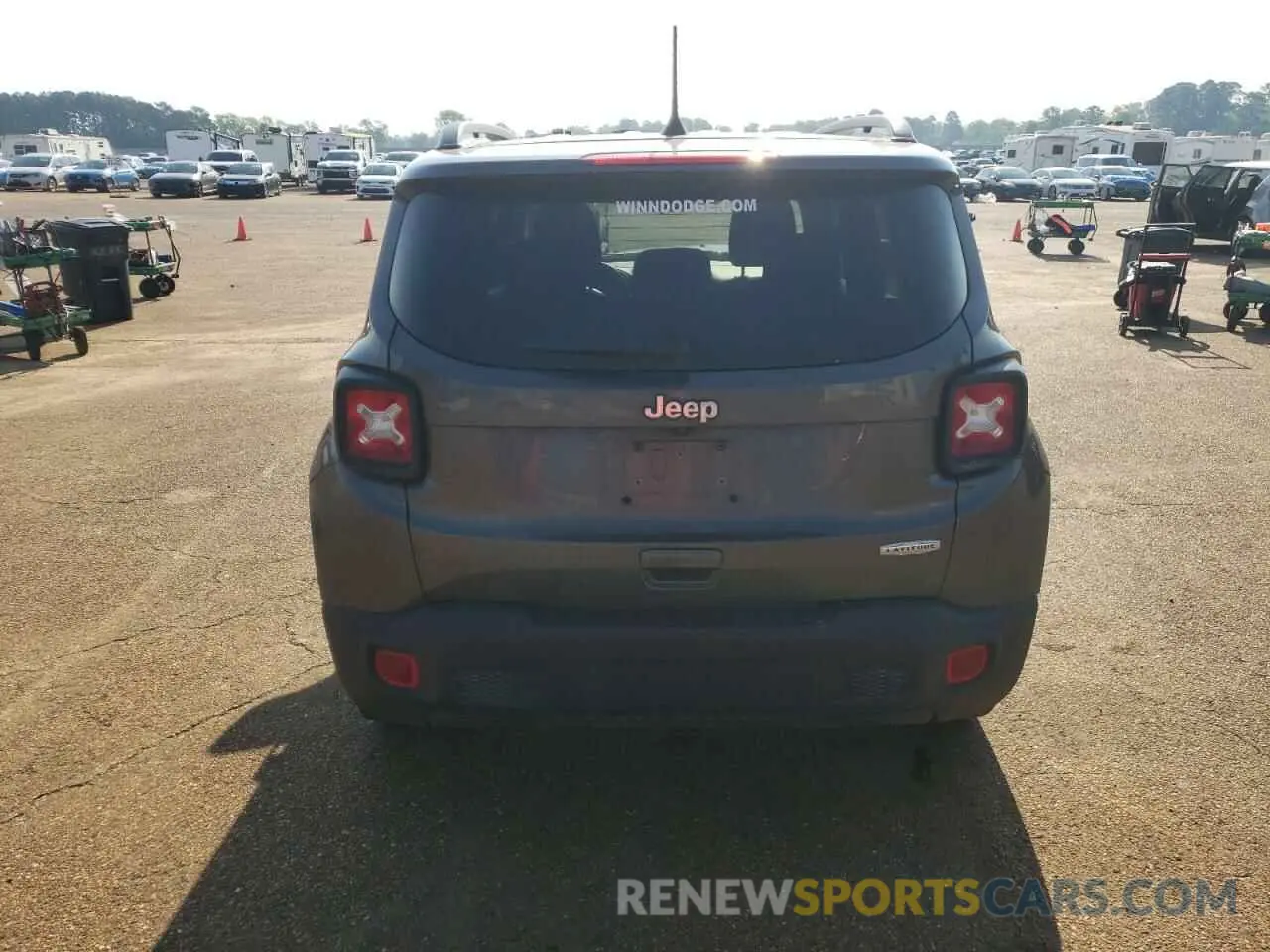 6 Photograph of a damaged car ZACNJCBB8MPN10063 JEEP RENEGADE 2021