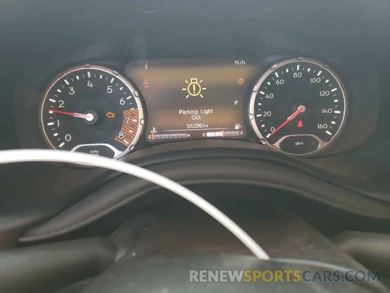 9 Photograph of a damaged car ZACNJCBB8MPN10063 JEEP RENEGADE 2021