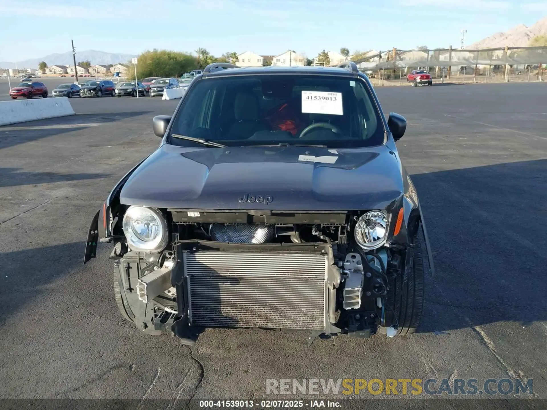 13 Photograph of a damaged car ZACNJCBBXMPM68608 JEEP RENEGADE 2021