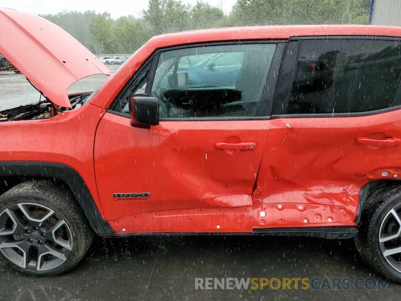 7 Photograph of a damaged car ZACNJDAB0MPM33342 JEEP RENEGADE 2021