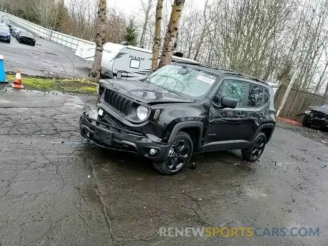 10 Photograph of a damaged car ZACNJDAB1MPM96241 JEEP RENEGADE 2021