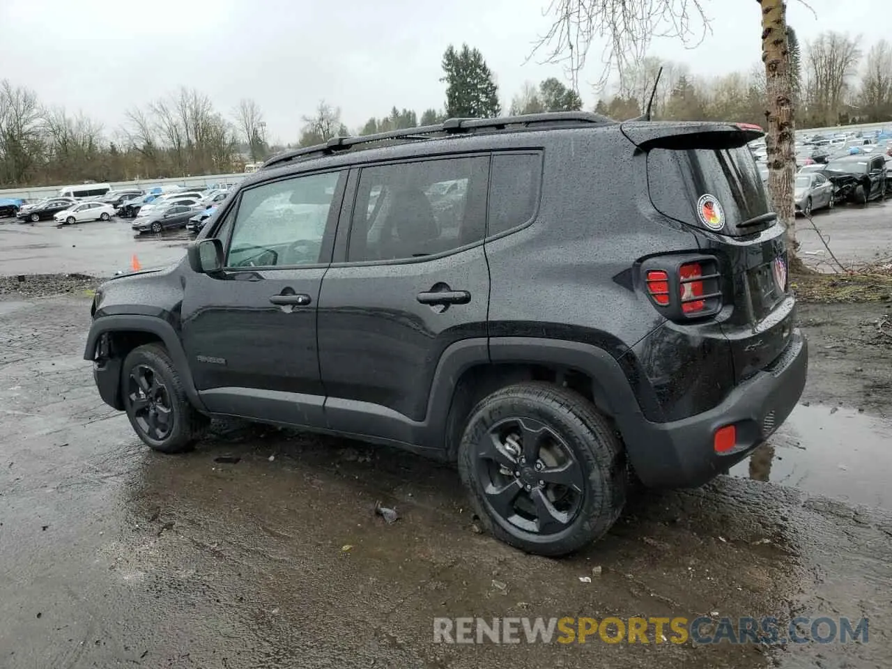 2 Photograph of a damaged car ZACNJDAB1MPM96241 JEEP RENEGADE 2021
