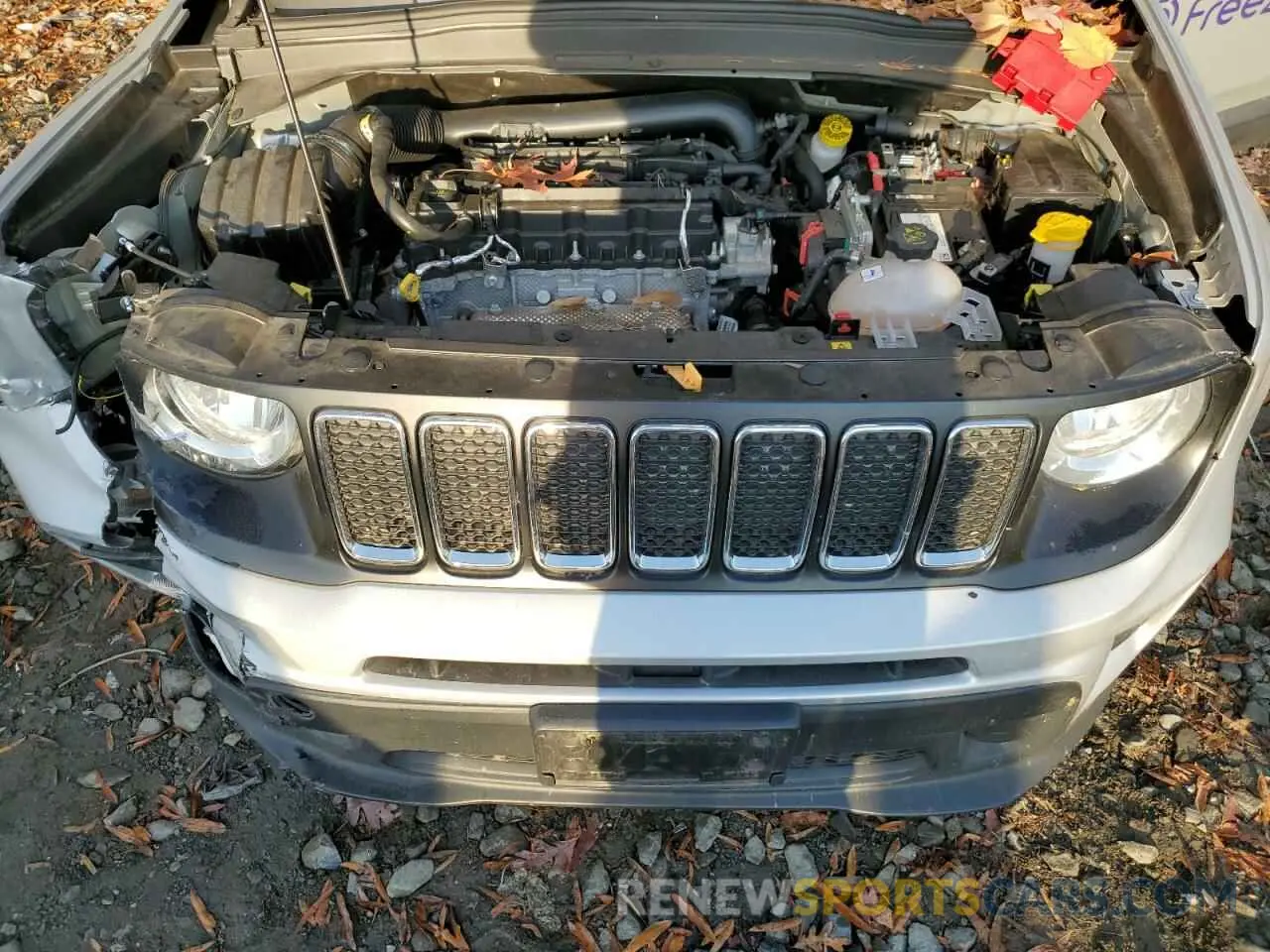 12 Photograph of a damaged car ZACNJDAB1MPN21350 JEEP RENEGADE 2021