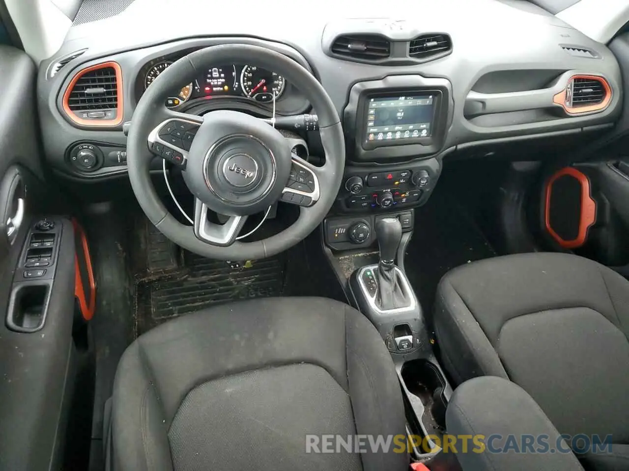 8 Photograph of a damaged car ZACNJDAB2MPM64575 JEEP RENEGADE 2021