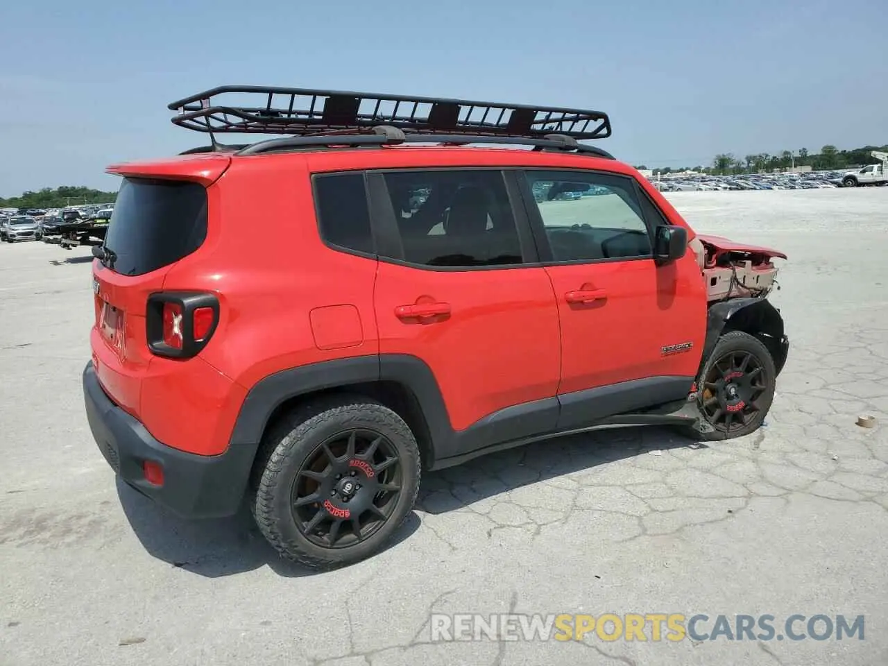 3 Photograph of a damaged car ZACNJDAB6MPM31904 JEEP RENEGADE 2021