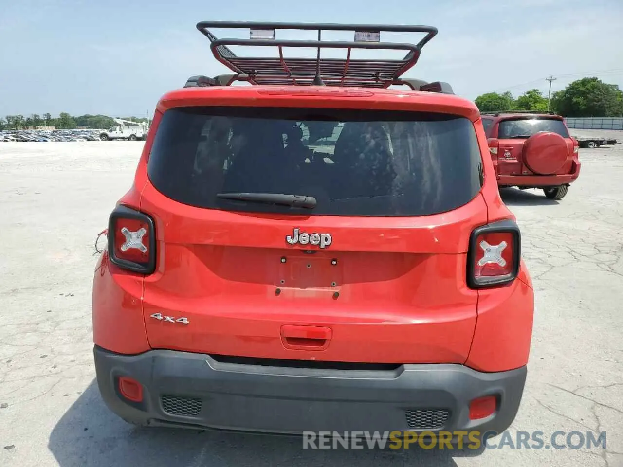 6 Photograph of a damaged car ZACNJDAB6MPM31904 JEEP RENEGADE 2021