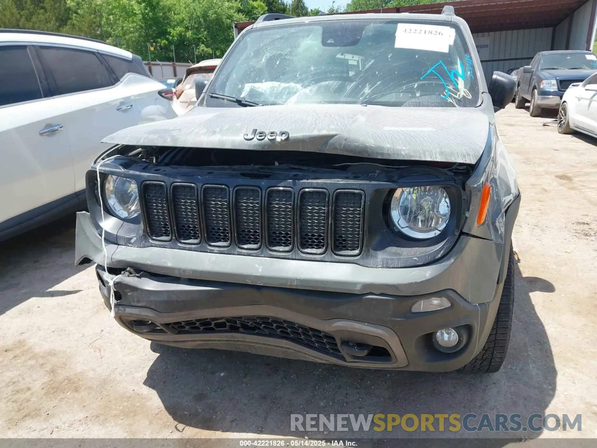 12 Photograph of a damaged car ZACNJDAB6MPM54762 JEEP RENEGADE 2021