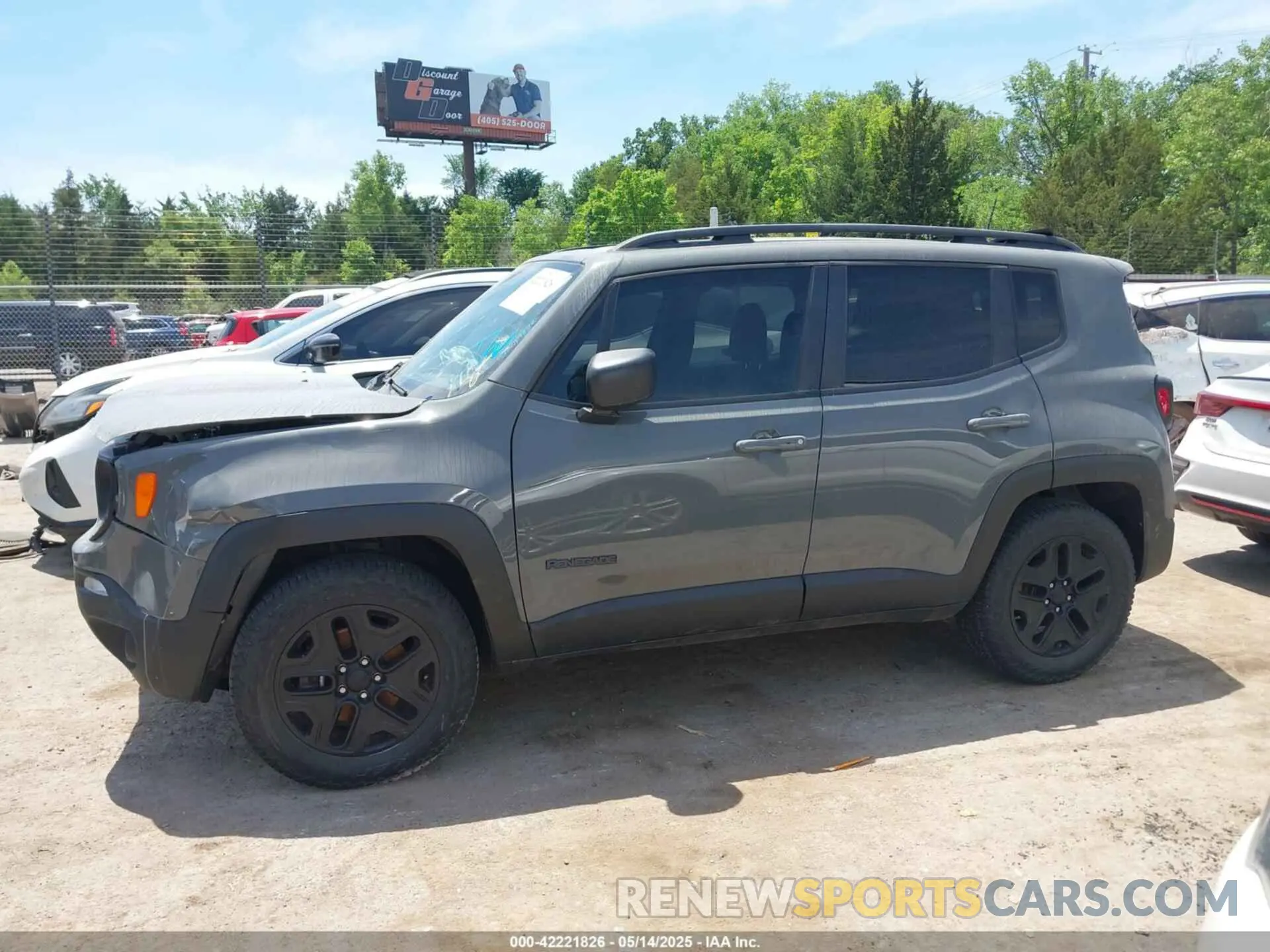 14 Photograph of a damaged car ZACNJDAB6MPM54762 JEEP RENEGADE 2021