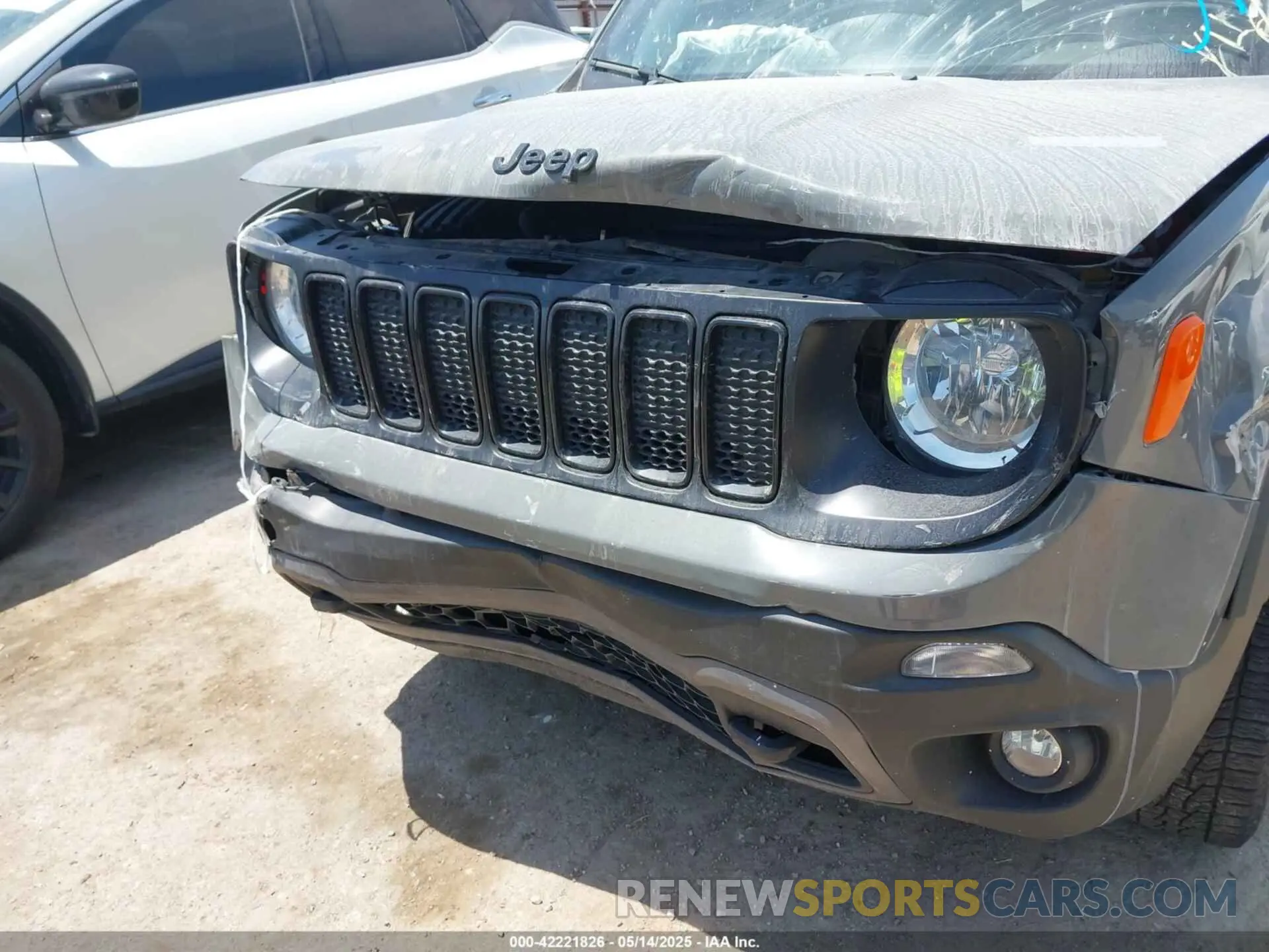 6 Photograph of a damaged car ZACNJDAB6MPM54762 JEEP RENEGADE 2021